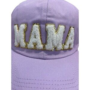 MAMA Lavender Purple Adjustable Baseball Cap